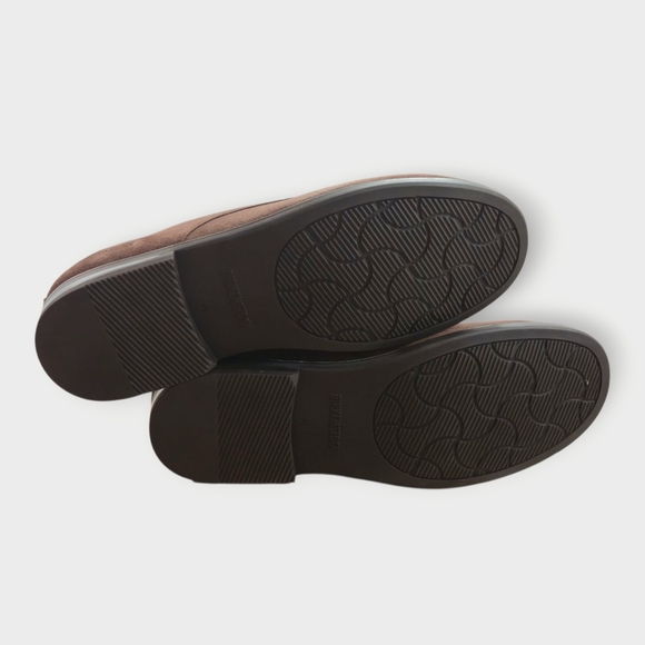 NWT BIRKENSTOCK JAREN BROWN SUEDE LACE UP OXFORDS SHOES MEN'S EU 45 US 12 M - Picture 7 of 8